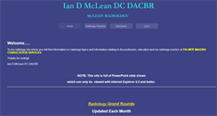 Desktop Screenshot of mcleanradiology.com